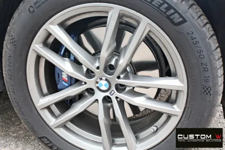 BMW G02 X4 19인치 662M 블랙유광 휠도색 / 용인 처인구
