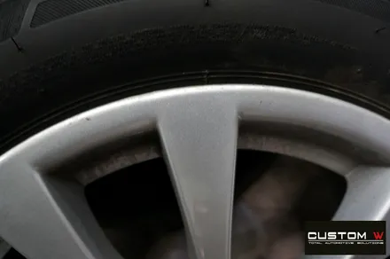 BMW 3GT 블랙유광 휠도색 + 레드 캘리퍼 도색 / 용인 처인구