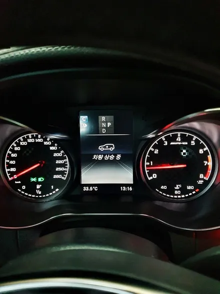 벤츠 GLC43 AMG 휠 상처 수리 후 블랙유광 휠도색 / 용인 처인구