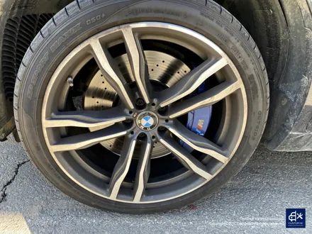 BMW X6M 휠수리 박리 후 블랙유광 휠도색 / 용인 처인구