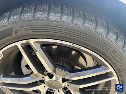벤츠 W205 C200d 휠수리 후 블랙유광 휠도색 + 레드 캘리퍼 도색 / 용인 처인구