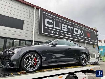 벤츠 E53 AMG 블랙 실버 투톤 유광 휠도색 / 용인 처인구