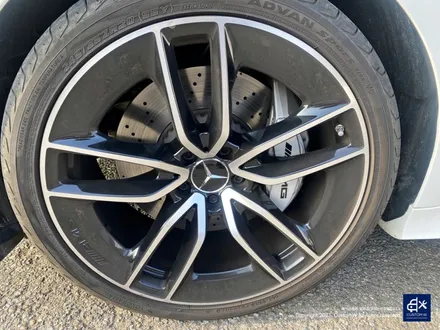 벤츠 CLS53 AMG 블랙실버 투톤 유광 휠도색 + 레드 캘리퍼 도색 / 용인 처인구