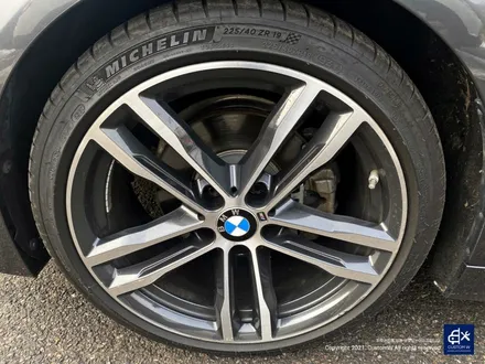 BMW 420i 휠수리 후 블랙유광 휠도색 + 레드 캘리퍼 도색 / 용인 처인구