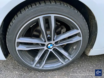 BMW 420d 휠수리 후 블랙유광 휠도색 + 레드 캘리퍼 도색 / 용인 처인구