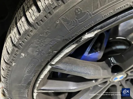 BMW G20 330i 휠수리 후 블랙유광 휠도색 / 용인 처인구