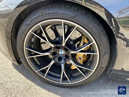 BMW F90 M5 컴페티션 789M 휠수리 후 하이퍼 실버 휠도색 / 용인 처인구