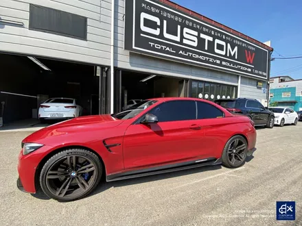BMW M4 437M 휠수리 후 블랙 유광 휠도색 / 용인 처인구