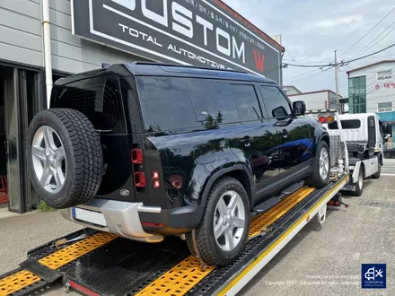 랜드로버 디펜더 블랙유광 휠도색 + 블랙 캘리퍼 도색 / 용인 처인구