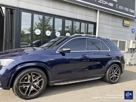 벤츠 GLE53 AMG 휠수리 후 블랙유광 휠도색 & 레드 캘리퍼 도색 / 용인 처인구