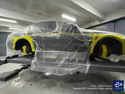 벤츠 E53 AMG  잘못된 캘리퍼 도색 제거 후, 재작업 그리고 블랙 유광 휠 도색 작업까지_! / 용인 처인구