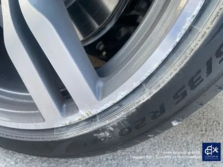 한 달 전 수리하셨던 고객 재방문 BMW 6GT 648M 20인치 휠 상처 수리 후, 다이아몬드 커팅 복원 / 용인 처인구