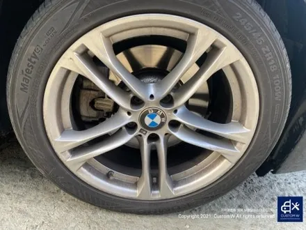 BMW F10 520d M 에어로다이나믹 프로 휠 상처 수리 후, 블랙 유광 휠도색 그리고 부식 많고 분진 고착된 지저분한  캘리퍼도 깔끔하게 환골탈태_! 블루 캘리퍼 도색까지~! / 용인 처인구
