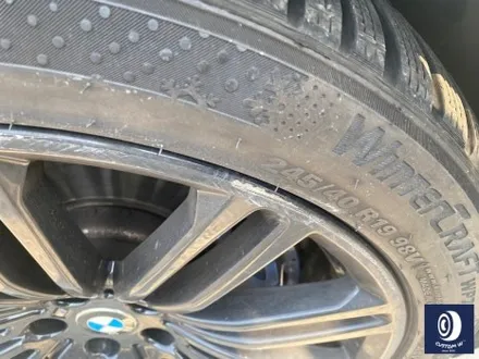 BMW 530i 664M 휠 상처 수리 후, 블랙유광 휠 복원 도색 / 재방문 / 용인 처인구