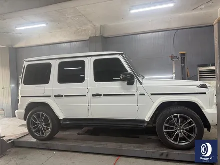 벤츠 G바겐 G450D 하이그로시 블랙(검정 유광) 휠도색 + 레드 캘리퍼 도색 / 용인 처인구