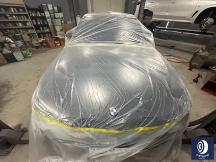BMW G20 320i 부식 제거 후, 블루 캘리퍼 도색 / 용인 처인구