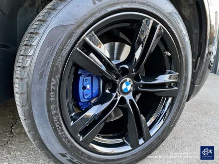 이런 상태의 캘리퍼도 살려냅니다! BMW F15 X5 30d 휠수리 후 블랙유광 휠도색 + 블루 캘리퍼 도색 및 허브 방청 / 용인 처인구