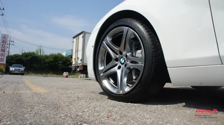 고스트크롬 휠도색으로 BMW 640D 휠을 멋지게 바꿔봤습니다. / 용인 처인구