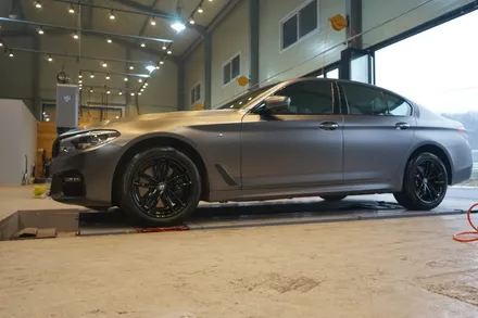 하이그로시블랙 휠도색 - BMW G30 530I / 용인 처인구