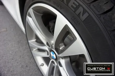 BMW F30 320D 스포츠라인 18인치 휠 상처수리후, 다이아몬드 컷팅 복원. / 용인 처인구