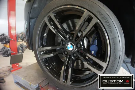 잘못된 휠수리로 고생하신 고객분.. BMW F80 M3 437M 휠복원 작업. / 용인 처인구