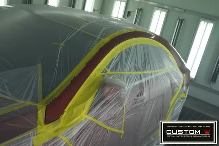 벤츠 CLS 250 상처 심한 휠 다이아몬드 컷팅 휠수리 , 운전석 리어휀더, 범퍼 판금도색 외형복원 작업까지 한번에_! 원스탑 토탈 솔루션 커스텀W / 용인 처인구