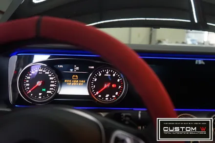 벤츠 W213, C238 E클래스 E200,E220D,E카브리올레,쿠페 와이드콕핏(와이드스크린) 노멀, AMG 계기반 레트로핏. / 용인 처인구