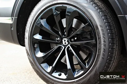 최강 럭셔리 SUV 벤틀리 벤테이가 블랙유광 휠 도색 / 용인 처인구