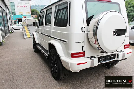 벤츠 신형 G63 AMG 무광블랙(맷블랙) 휠도색 / 용인 처인구