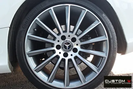 벤츠 C220d 마차휠 다이아몬드 컷팅 휠복원 / 용인 처인구