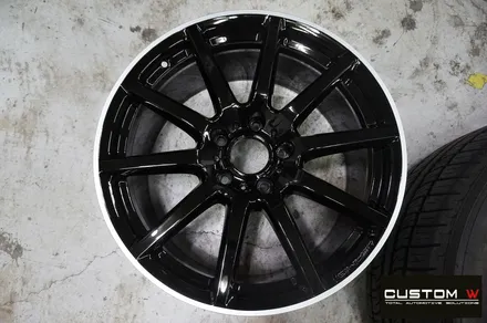 벤츠 G63 AMG 지바겐 블랙실버 유광 투톤 휠도색 / 용인 처인구