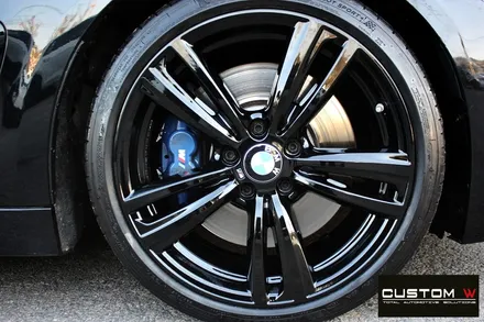 BMW 428i 19인치 442M 휠 상처 수리 후 블랙유광 휠도색 / 용인 처인구