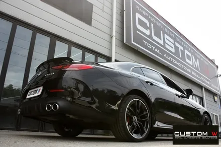벤츠 CLS53 AMG 휠 상처 수리 후 블랙 실버 투톤 유광 휠도색 / 용인 처인구