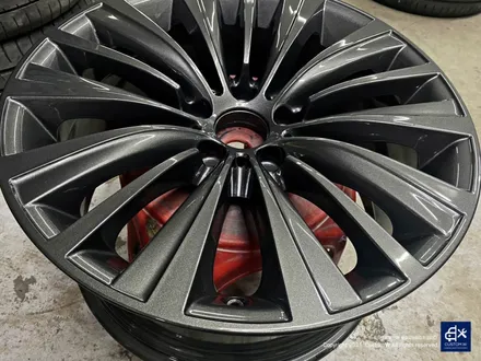 BMW 5GT 휠 수리 후 건메탈 휠도색 + 블루 캘리퍼 도색 / 용인 처인구