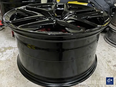 벤츠 GLE53 AMG 쿠페 블랙유광 휠도색 + 레드 캘리퍼 도색 / 용인 처인구
