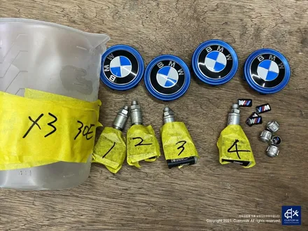 BMW X3 30e 휠수리 787M 블랙유광 휠도색 / 용인 처인구