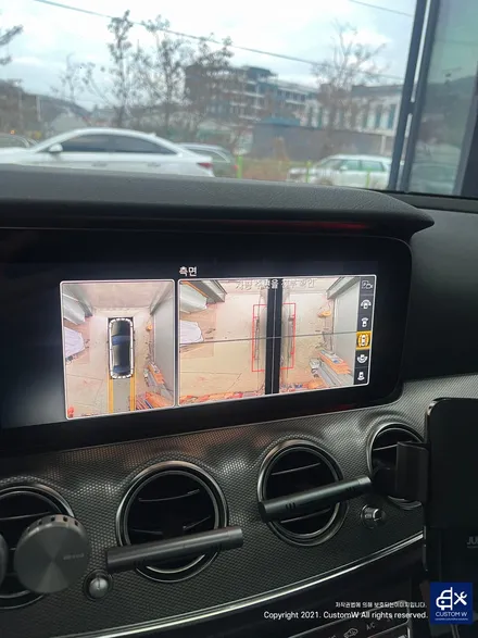 벤츠 W213 E220D 순정 어라운드뷰 360카메라, 와이드콕핏, 멀티빔라이트 설치. / 용인 처인구