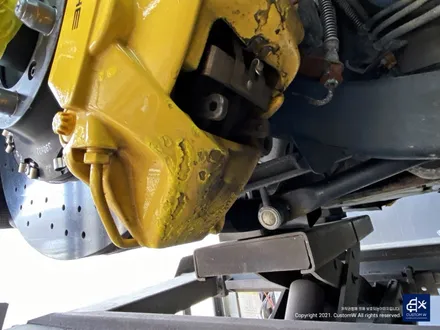 포르쉐 911(991 MK1) 카레라 GT3 센터락 휠 잘못된 도색 박리 후 블랙유광 휠도색 + 블루 캘리퍼 도색 / 용인 처인구