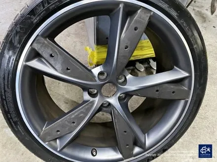 재규어 F타입(F-type) 휠수리 후 블랙유광 휠도색 / 용인 처인구