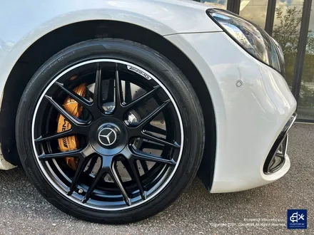 벤츠 S63 AMG 휠 상처 수리 후, 사틴 블랙 / 무광  블랙 실버 투톤 무광  복원 도색 / 용인 처인구