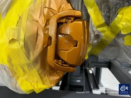 벤츠 E53 AMG  잘못된 캘리퍼 도색 제거 후, 재작업 그리고 블랙 유광 휠 도색 작업까지_! / 용인 처인구