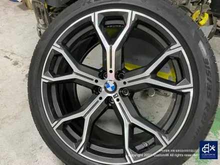 BMW G06 X6 30D 21인치 741M 휠 상처 수리 후, 다이아몬드 커팅 휠 복원 / 용인 처인구
