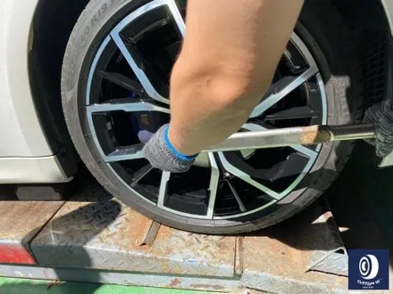 BMW G30 845M 휠 상처 수리 후, 다이아몬드 커팅 휠 복원 / 용인 처인구