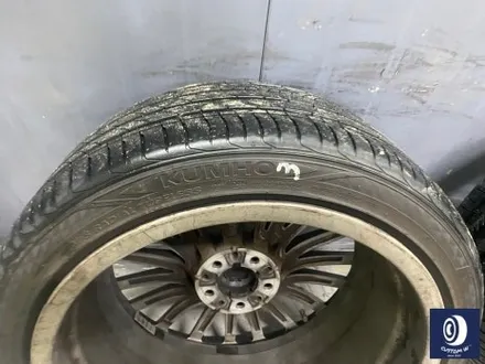 BMW G11 730d 20인치 휠 상처 수리 후, 다이아몬드 커팅 복원 + 브레이크 캘리퍼 부식 / 녹  제거 후, 건메탈 그레이 컬러 도색 / 용인 처인구