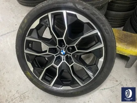 BMW X7 913M 22인치 휠 상처 수리 후, 다이아몬드 커팅 휠 복원 / 용인 처인구