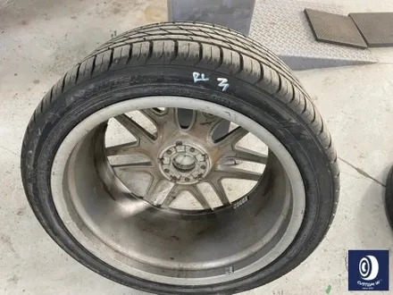 벤츠 GLE63 AMG 휠 도색 불량 재작업 약품 박리 제거 후, 사틴 블랙 + 실버 투톤 휠도색 + 레드 캘리퍼 도색 / 용인 처인구