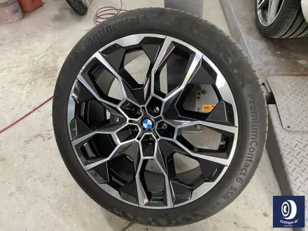 BMW X7 40i 913M 22인치 휠 상처 수리 후, 다이아몬드 커팅 휠 복원 / 용인 처인구