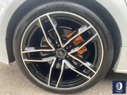 아우디 A7 50TFSI 20인치 다이아몬드 커팅 가공을 이용한 블랙 폴리시 커스텀 투톤 휠도색 + 심각한 부식 제거 후, 카본 세라믹 골드(오렌지 골드) 캘리퍼 도색 작업까지_! / 용인 처인구
