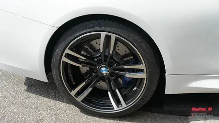 BMW 쿠페형 달리기 머신 M4 조금은 다른 다이아몬드컷팅 휠수리. / 용인 처인구