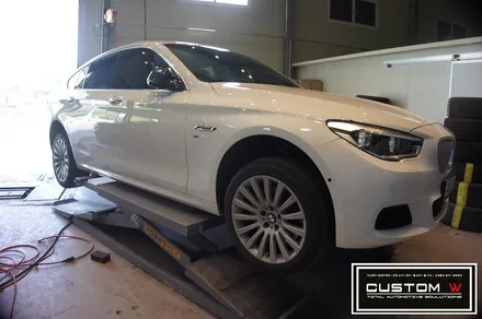 BMW 5GT 20인치 휠상처 수리후, 고스트 크롬 휠도색. / 용인 처인구